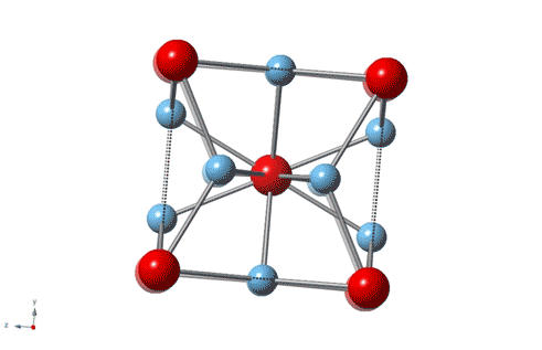 ساختار بلوری آلیاژ طلا-تیتانیوم