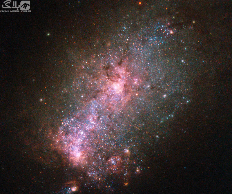 مشاهده‌ی جنب و جوش مرکز کهکشان NGC 3125