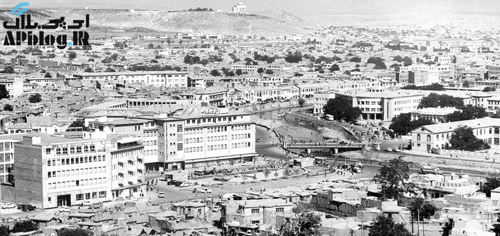 نمایی از کابل پایتخت افغانستان در دهه 60
