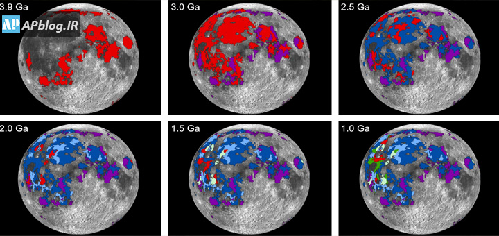 You are currently viewing کره ماه حدود ۳ تا ۴ میلیارد سال پیش اتمسفر داشته است