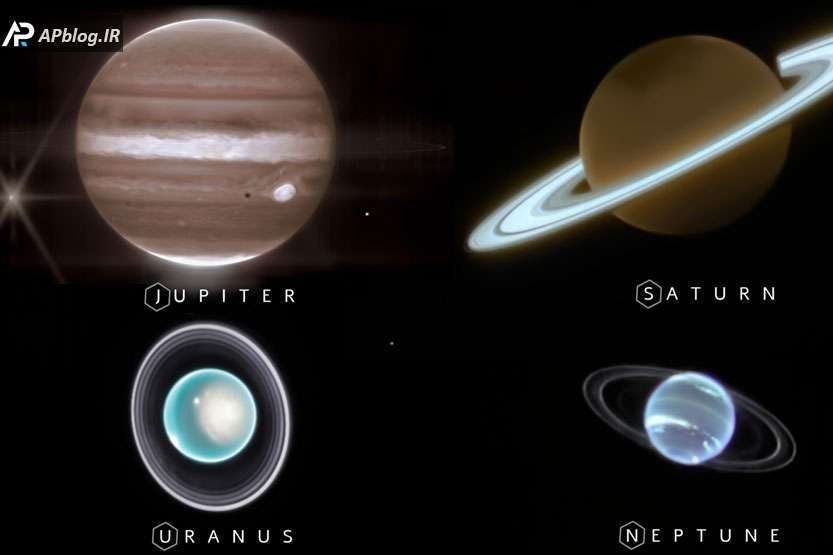 سیارات غول‌پیکر منظومه خورشیدی